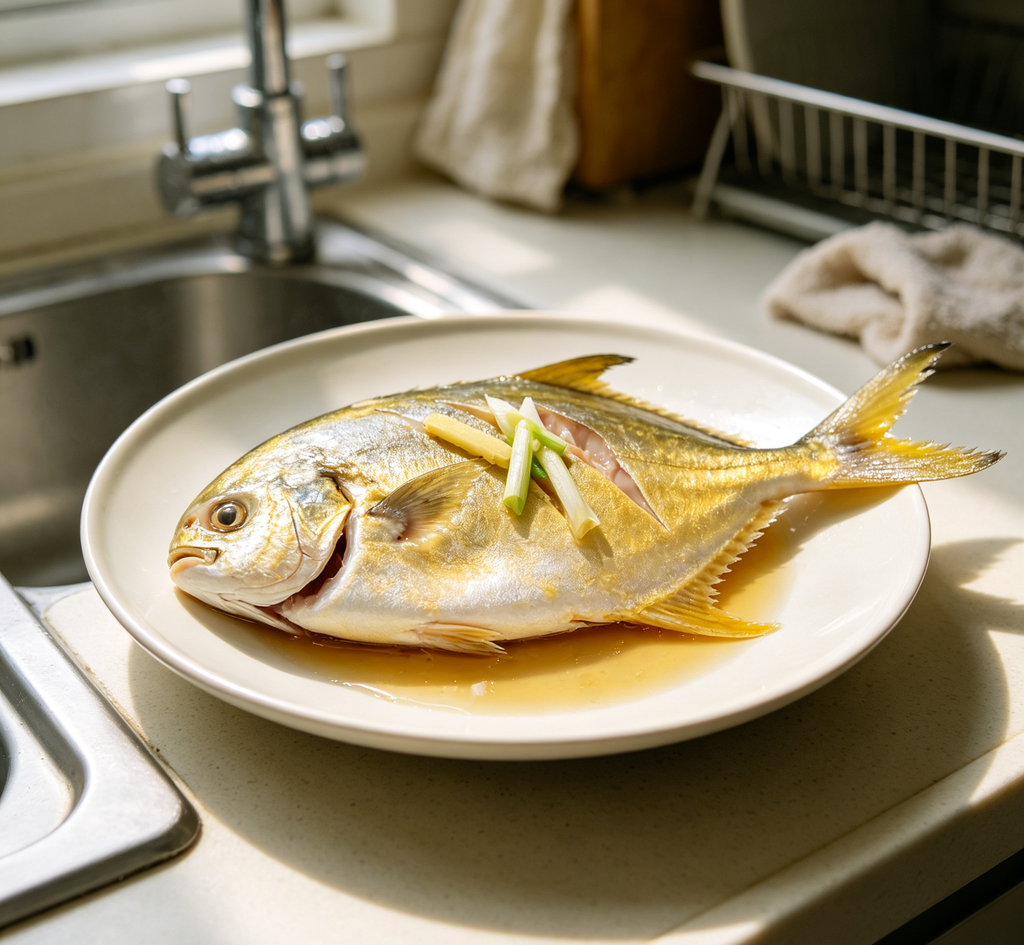 Fresh Golden Pomfret